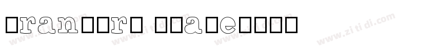 BrandPro Shade字体转换